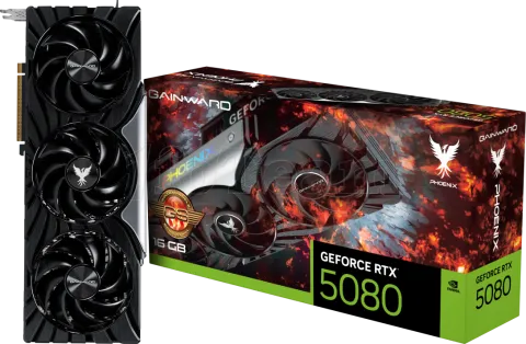 Photo de Carte Graphique Gainward GeForce RTX 5080 Phoenix Golden Sample