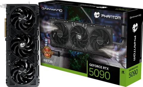 Photo de Carte Graphique Gainward GeForce RTX 5090 Phantom Golden Sample