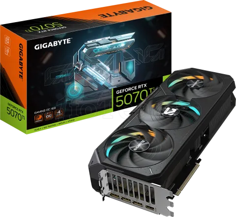 Photo de Carte Graphique Gigabyte GeForce RTX 5070 Ti Gaming OC