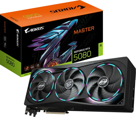 Photo de Carte Graphique Gigabyte GeForce RTX 5080 Aorus Master