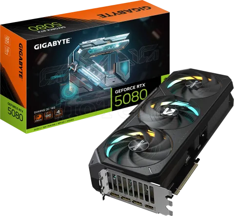 Photo de Carte Graphique Gigabyte GeForce RTX 5080 Gaming OC