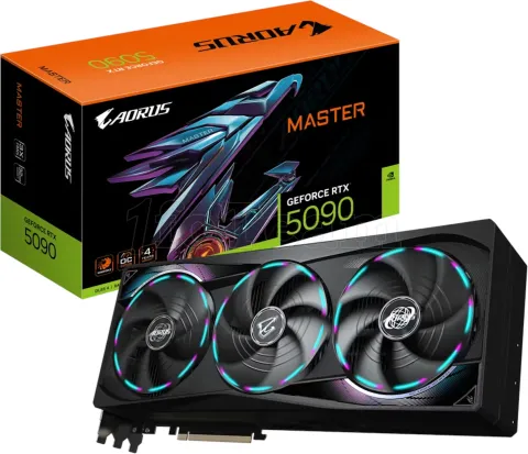 Photo de Carte Graphique Gigabyte GeForce RTX 5090 Aorus Master