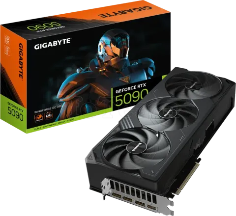 Photo de Carte Graphique Gigabyte GeForce RTX 5090 Windforce OC