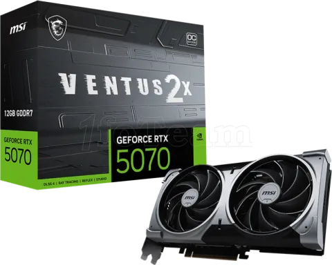 Photo de Carte Graphique MSI GeForce RTX 5070 Ventus 2X OC