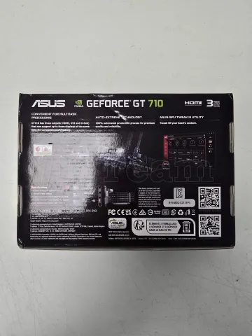 Photo de Carte Graphique Nvidia Asus GeForce GT710 Evo 2Go Mini ITX Low Profile Passive - SN RBYVYZ035312FLF - ID 211254