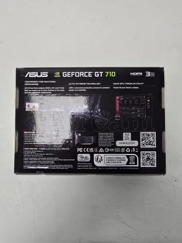 Photo de Carte Graphique Nvidia Asus GeForce GT710 Evo 2Go Mini ITX Low Profile Passive - SN RCYVYZ048846PWX - ID 211253