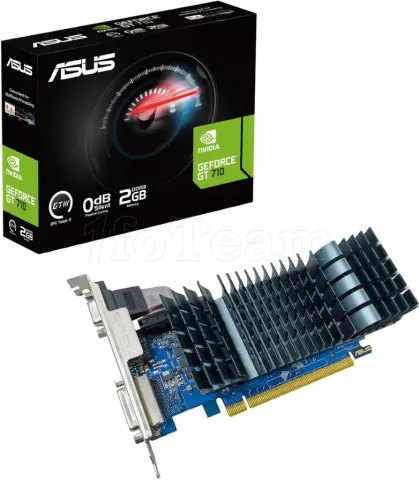 Photo de Carte Graphique Nvidia Asus GeForce GT710 Evo 2Go Mini ITX Low Profile Passive