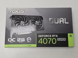 Photo de Carte Graphique Nvidia Asus GeForce RTX 4070 Super Dual Evo OC 12Go - SN S4YVCM009689YFY - ID 213026