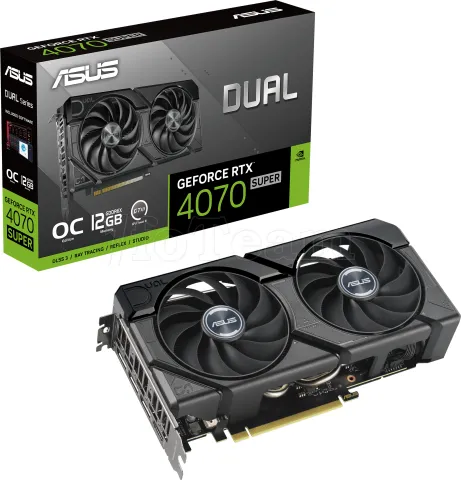 Photo de Carte Graphique Nvidia Asus GeForce RTX 4070 Super Dual Evo OC 12Go