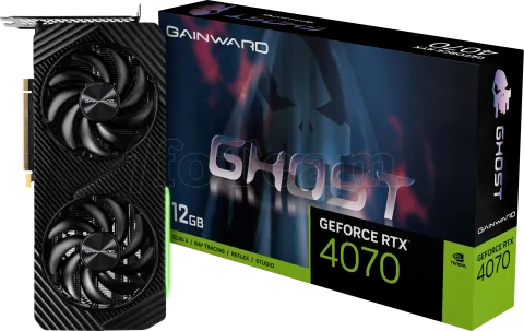 Photo de Carte Graphique Nvidia Gainward GeForce RTX 4070 Ghost 12Go