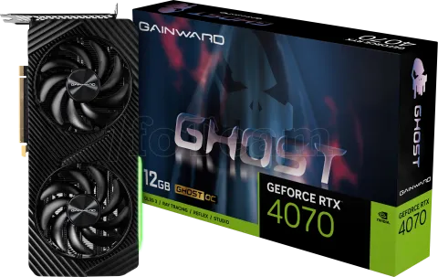 Photo de Carte Graphique Nvidia Gainward GeForce RTX 4070 Ghost OC 12Go