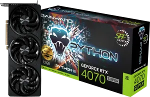 Photo de Gainward RTX 4070S Python III OC