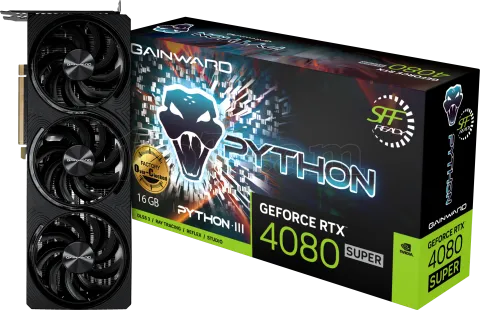 Photo de Carte Graphique Nvidia Gainward GeForce RTX 4080 Super Python III OC