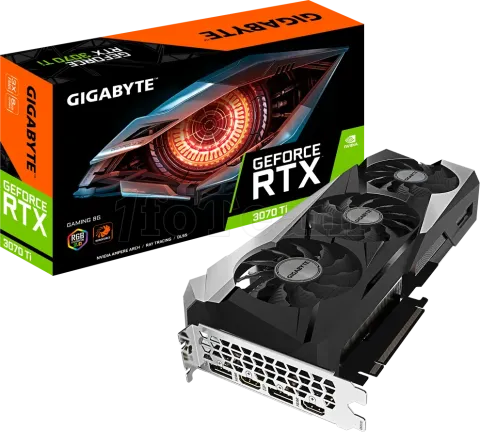 Photo de Carte Graphique Nvidia Gigabyte GeForce RTX 3070 Ti Gaming 8Go