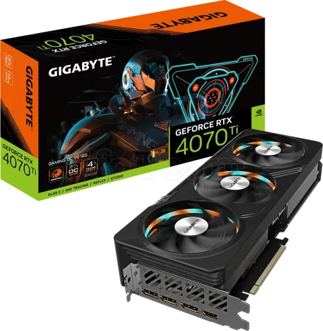 Photo de Carte Graphique Nvidia Gigabyte GeForce RTX 4070 Ti Gaming OC 12Go