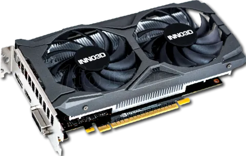 Photo de Carte Graphique Nvidia Inno3D GeForce GTX 1650 Twin X2 OC 4Go