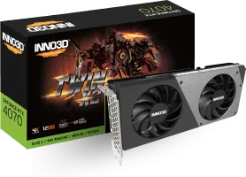 Photo de Inno3D RTX 4070 Twin X2 12Go GDDR6