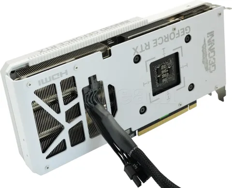 Photo de Carte Graphique Nvidia Inno3D GeForce RTX 4070 Twin X2 OC White Stealth 12Go