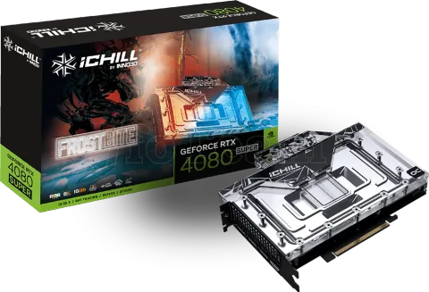 Photo de Carte Graphique Nvidia Inno3D GeForce RTX 4080 Super iChill Frosbite 16Go