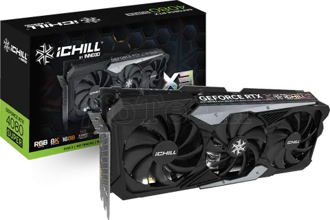 Photo de Carte Graphique Nvidia Inno3D GeForce RTX 4080 Super iChill X3 16Go