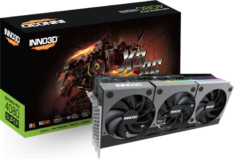 Photo de Carte Graphique Nvidia Inno3D GeForce RTX 4080 Super X3 OC 16Go