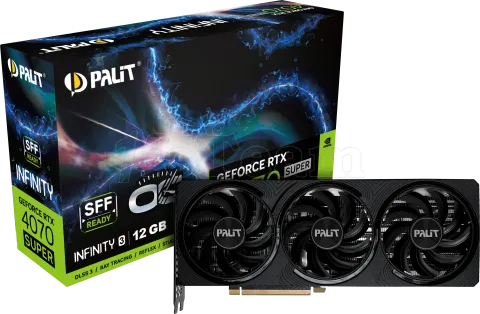 Photo de Carte Graphique Nvidia Palit GeForce RTX 4070 Super Infinity 3 OC 12Go