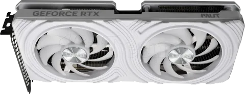 Photo de Carte Graphique Nvidia Palit GeForce RTX 4070 White OC 12Go