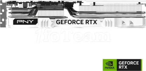 Photo de Carte Graphique Nvidia PNY GeForce RTX 4070 Ti Super Verto Triple Fan OC White 16Go