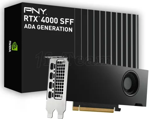 Photo de Carte Graphique Nvidia PNY Professional RTX 4000 SFF Ada Generation 20Go Low Profile