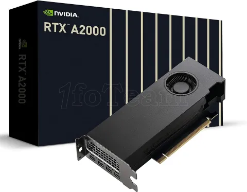 Photo de Carte Graphique Nvidia PNY Professional RTX A2000 12Go Low Profile Mini ITX