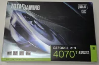 Photo de Carte Graphique Nvidia Zotac GeForce RTX 4070 Ti Super Solid OC 16Go - SN N244200027859 - ID 213021