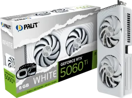 Photo de Palit RTX 5060Ti White OC 8Go