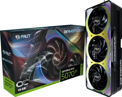 Photo de Carte Graphique Palit GeForce RTX 5070 Ti GameRock OC