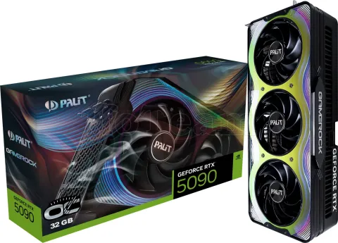 Photo de Carte Graphique Palit GeForce RTX 5090 GameRock OC