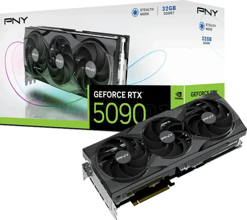 Photo de Carte Graphique PNY GeForce RTX 5090 Triple Fan