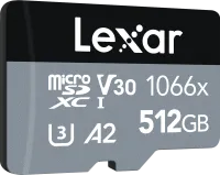 Photo de Micro SD Lexar 1066x - 512Go