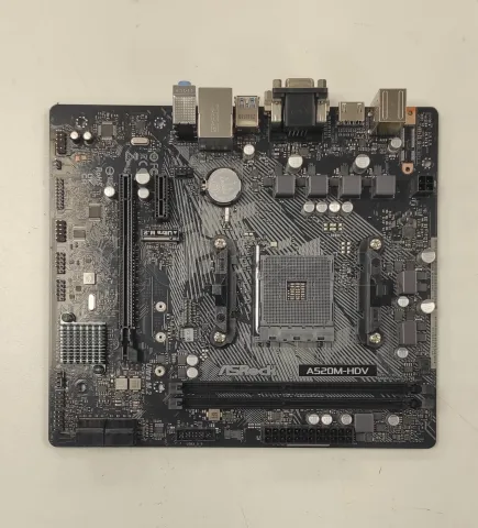 Photo de Carte Mère ASRock A520M-HDV (AM4) Micro-ATX - SN G7M0XB322212 - ID 209022