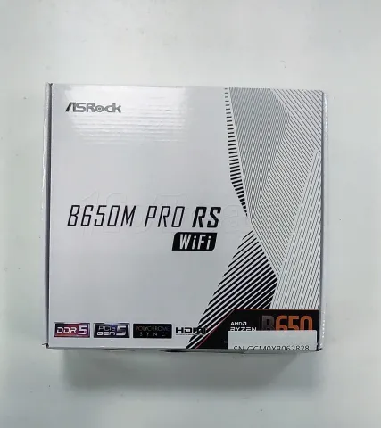 Photo de Carte Mère ASRock B650M Pro RS WiFi (AM5) Micro ATX - SN GCM0XB062828 - ID 209562