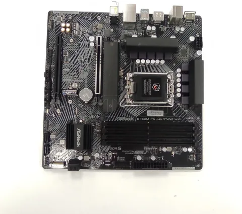 Photo de Carte Mère ASRock B760M PG Lightning WiFi DDR5 (Intel LGA 1700) Micro ATX - SN G7M0XB156850 - ID 209561