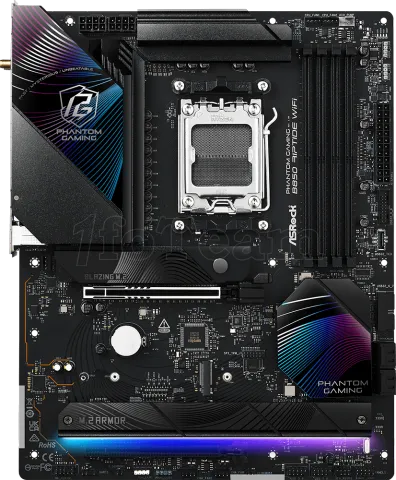 Photo de Carte Mère ASRock B850 Phantom Gaming Riptide WiFi (AMD AM5)