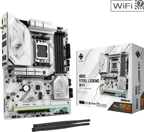 Photo de Carte Mère ASRock B850 Steel Legend WiFi (AMD AM5)