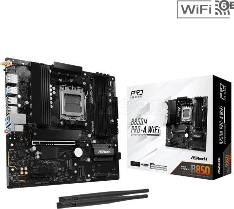 Photo de Carte Mère ASRock B850M Pro-A WiFi (AMD AM5) Micro ATX