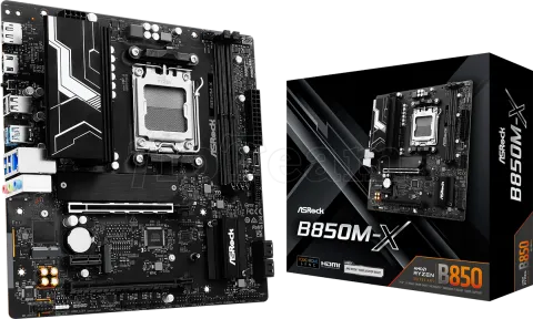 Photo de Carte Mère ASRock B850M-X (AMD AM5) Micro ATX