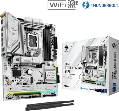 Photo de Carte Mère ASRock B860 Steel Legend WiFi (Intel LGA 1851)