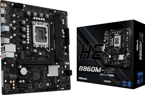 Photo de Carte Mère ASRock B860M-H2 (Intel LGA 1851) Micro ATX