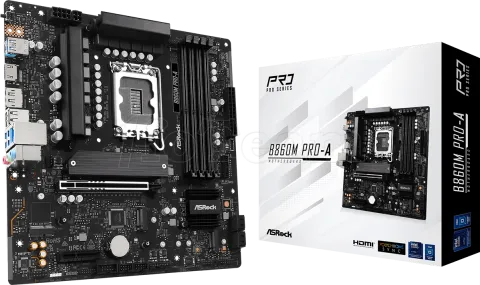 Photo de Carte Mère ASRock B860M Pro-A (Intel LGA 1851) Micro ATX