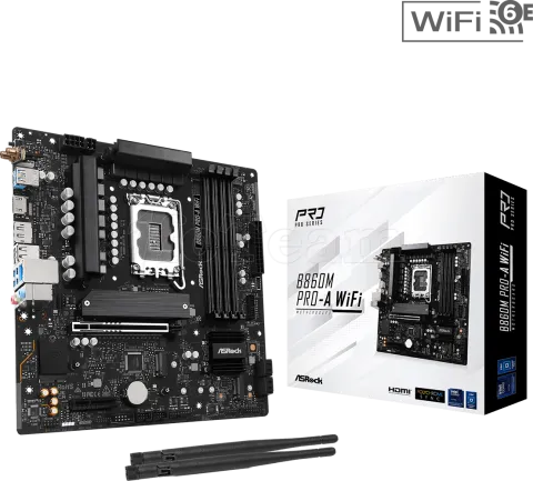 Photo de Carte Mère ASRock B860M Pro-A WiFi (Intel LGA 1851) Micro ATX