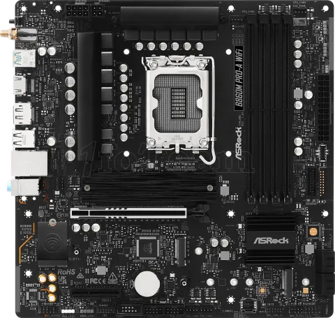 Photo de Carte Mère ASRock B860M Pro-A WiFi (Intel LGA 1851) Micro ATX