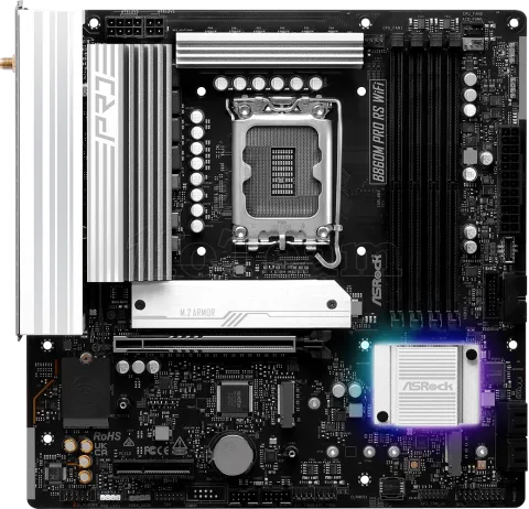 Photo de Carte Mère ASRock B860M Pro Race Sport WiFi (Intel LGA 1851) Micro ATX