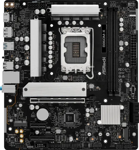 Photo de Carte Mère ASRock B860M-X (Intel LGA 1851) Micro ATX